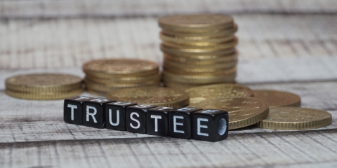 Coins and Trustee Letter Beads